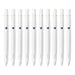 Zebra B-BA88-BL Bren 2.0 | Blue Ink White Barrel 0.7mm Oil-Based Ballpoint Pen - Pack of 10-Kiichin - The #1 Place for Japanese Goods in Your Hand!