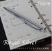 Zebra Filere Retractable 0.7 Oil-Based Ballpoint Pen in Royal Silver Limited Edition-Kiichin - The #1 Place for Japanese Goods in Your Hand!