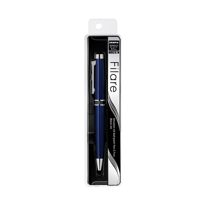 Zebra Blue 0.7 Oil-Based Ballpoint Pen 10 pieces Fillare Series BP-BA68-BL-Kiichin - The #1 Place for Japanese Goods in Your Hand!