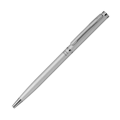 Zebra Fortia 500 Silver Ballpoint Pen Oil-Based Ink Pack of 10-Kiichin - The #1 Place for Japanese Goods in Your Hand!