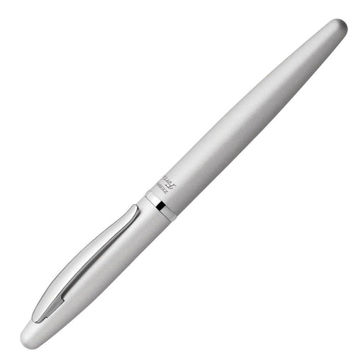 Zebra Fortia ST Cap Silver Ballpoint Pen Oil-Based P-BA91-S - Smooth Writing Office Supply-Kiichin - The #1 Place for Japanese Goods in Your Hand!