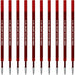 Zebra Red Ballpoint Pen Refill Oil-Based NC-0.5 Lead 10 Pieces B-Rnc5-R Zebra-Kiichin - The #1 Place for Japanese Goods in Your Hand!