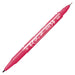 Zebra Mackie Permanent Pen Extra Fine Tip Pink Ink 10 Piece Set-Kiichin - The #1 Place for Japanese Goods in Your Hand!