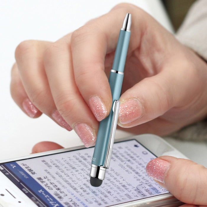 Zebra Mini Stylus SL-F1 Touch & Ballpoint Pen White - Zebra P-ATSLF1-W-Kiichin - The #1 Place for Japanese Goods in Your Hand!