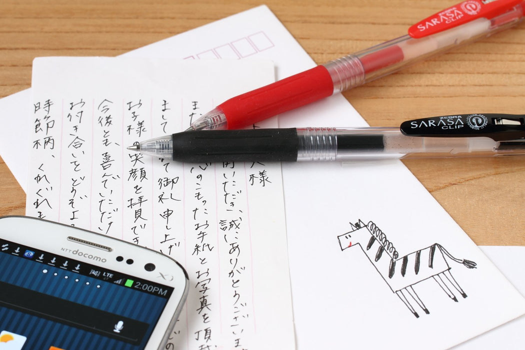 Zebra Sarasa Clip 0.5 Water-Based Gel Ballpoint Pen Light Green-Kiichin - The #1 Place for Japanese Goods in Your Hand!