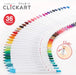 Zebra 10-Color Clickart - Water-Based Pen Wyss22-10C-Kiichin - The #1 Place for Japanese Goods in Your Hand!
