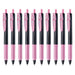 Zebra Sarasa Clip Shiny Pink Gel Ballpoint Pen 0.5mm 10 Piece Pack-Kiichin - The #1 Place for Japanese Goods in Your Hand!