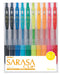 Zebra Gel Ballpoint Sarasa Clip Pen 0.7mm Set of 10 Colors-Kiichin - The #1 Place for Japanese Goods in Your Hand!