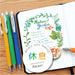 Zebra 0.3mm 4-Color Gel Ballpoint Pen Set - Sarasanano Series Jjh72-4C-Ky-Kiichin - The #1 Place for Japanese Goods in Your Hand!