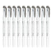 Zebra Mild Liner Brush Highlighter Set Dark Gray 10 Pieces-Kiichin - The #1 Place for Japanese Goods in Your Hand!