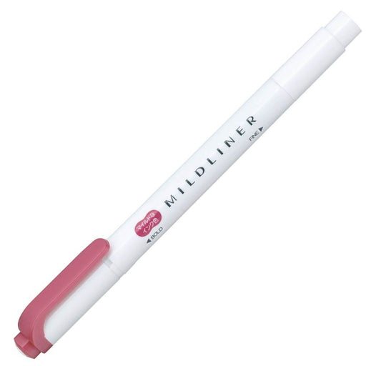Zebra Mildliner Highlighters Red Pack of 10 B-Wkt7-Mr Zebra-Kiichin - The #1 Place for Japanese Goods in Your Hand!