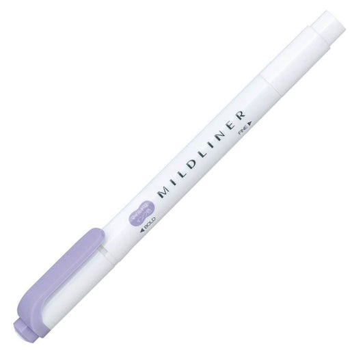 Zebra Mild Liner 10-Pack Highlighter Set Soothing Violet - B-Wkt7-Mvi-Kiichin - The #1 Place for Japanese Goods in Your Hand!