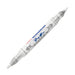 Zebra Mackie Extra Fine Silver Paint Marker Pack of 10 - Zebra B-Yyts20-S-Kiichin - The #1 Place for Japanese Goods in Your Hand!