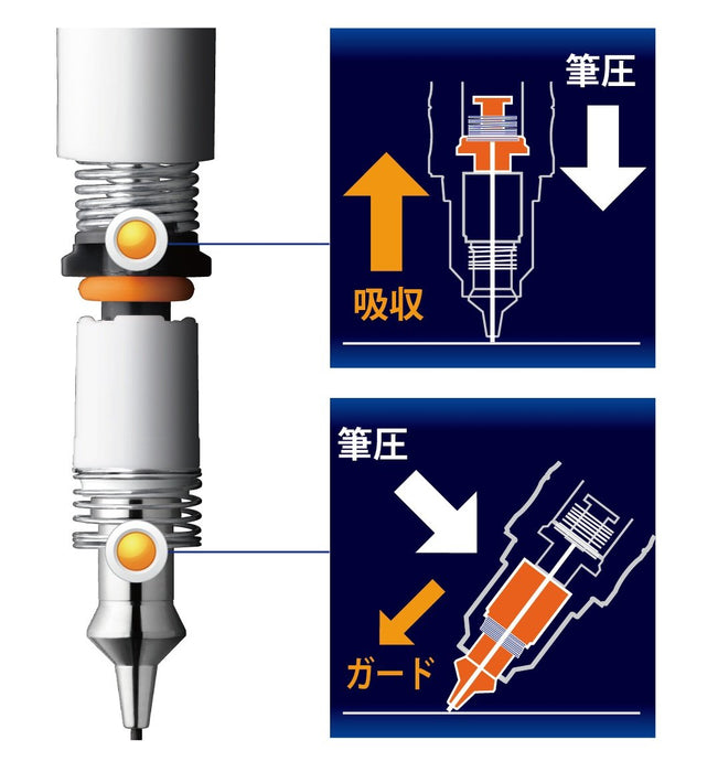Zebra Delguard Blue Mechanical Pencil 0.5 Pack of 10 - BP-MA85-BL-Kiichin - The #1 Place for Japanese Goods in Your Hand!