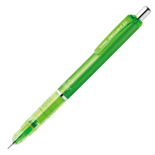 Zebra Delguard 0.5 Mechanical Pencil in Light Green Pack of 10-Kiichin - The #1 Place for Japanese Goods in Your Hand!