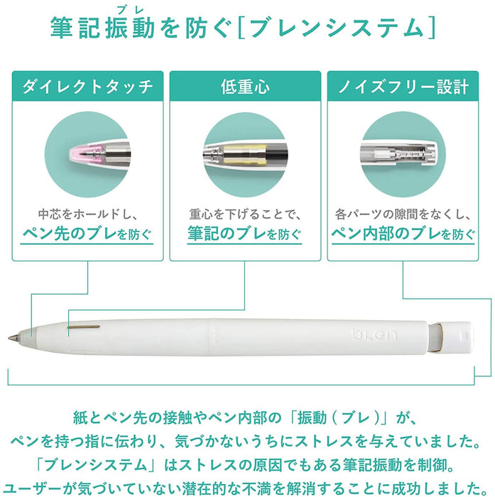 Zebra Oil-Based 0.5mm Ballpoint Pen Set of 3 Monotone Inu Papier Mache Barrel BAS88-KYO3-C-Kiichin - The #1 Place for Japanese Goods in Your Hand!