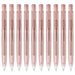 Zebra Oil-Based Black Ink Ballpoint Pen 0.5mm Pink Brown Axis 10-Pack-Kiichin - The #1 Place for Japanese Goods in Your Hand!