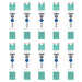 Zebra Bren 3C Blue Oil-Based Ballpoint Refills 0.7 Lead Box of 10-Kiichin - The #1 Place for Japanese Goods in Your Hand!