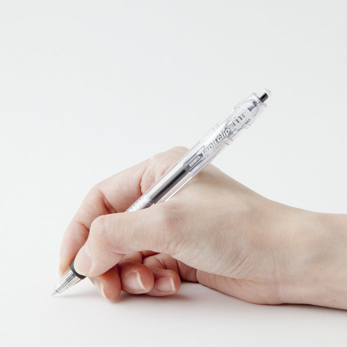 Zebra Black Oil-Based Ballpoint Pen 0.5mm Tapuri Clip Pack of 5-Kiichin - The #1 Place for Japanese Goods in Your Hand!