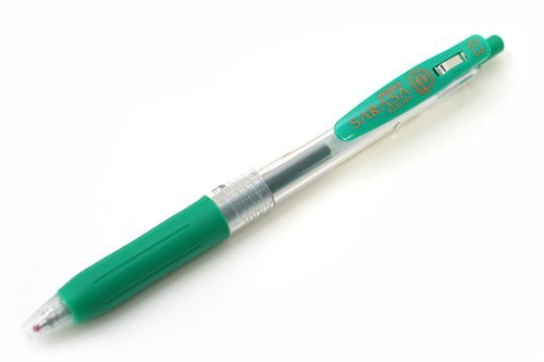 Zebra Sarasa Clip 0.3 Green Ink - Efficient and Smooth Writing Pen Jjh15-G-Kiichin - The #1 Place for Japanese Goods in Your Hand!