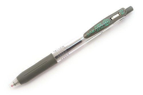 Zebra Sarasa Clip 0.4 Gray Ink Pen - Long-Lasting Jjs15-Gr Design by Zebra-Kiichin - The #1 Place for Japanese Goods in Your Hand!
