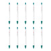 Zebra Clickart Green Black Water-Based Pens Pack of 10-Kiichin - The #1 Place for Japanese Goods in Your Hand!