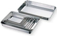 AS ONE AG 18-8 Stainless Steel Shallow Rectangular Baking Pan