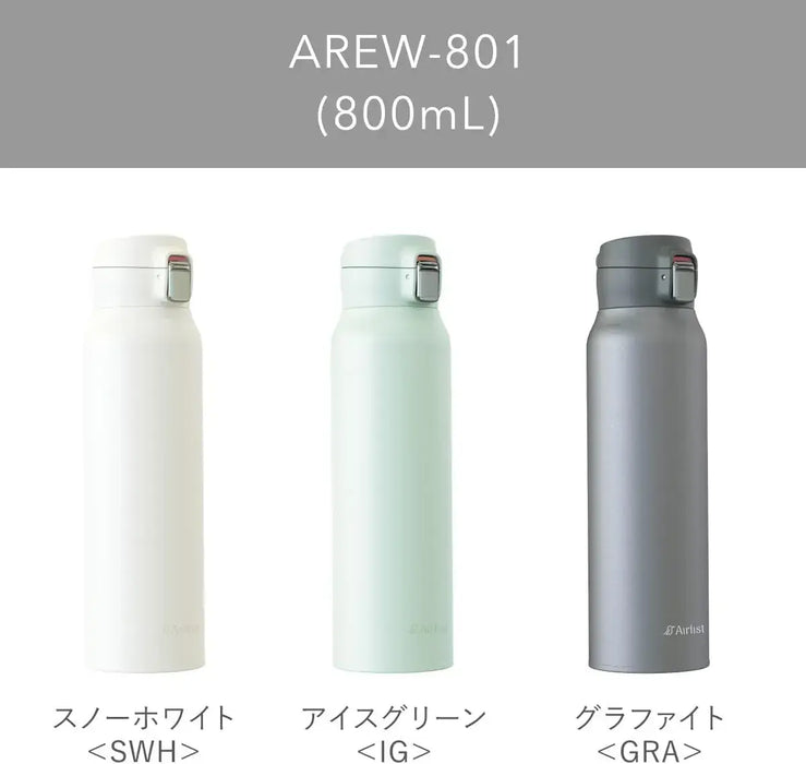 Atlas Insulated One Touch Water Bottle