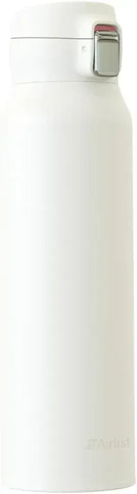 Atlas Insulated One Touch Water Bottle - 800ml White - 4573608584112