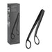 Aux Laie Frying Tongs Kitchen Tongs - Black - 4905343014454
