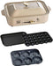 Bruno Disney Compact Hot Plate with 3 Plates Takoyaki Pot