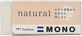 EE-NA Eraser Mono Natural Biomass with Scallop Shells Environmentally Friendly by Tombow