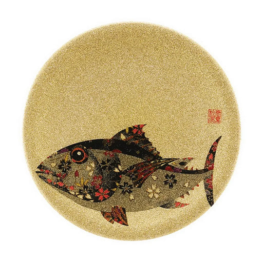 Fukui Craft ABS Sushi Plate 150 GP Chiyogami Tuna Design