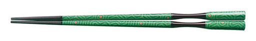Fukui Craft PBT Hexagonal Takushima Chopsticks 22.5cm Green Tea