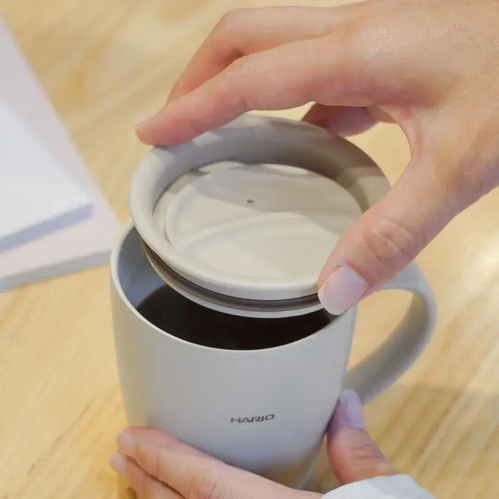 Hario Tea Coffee Maker Mug with Thermal Lid