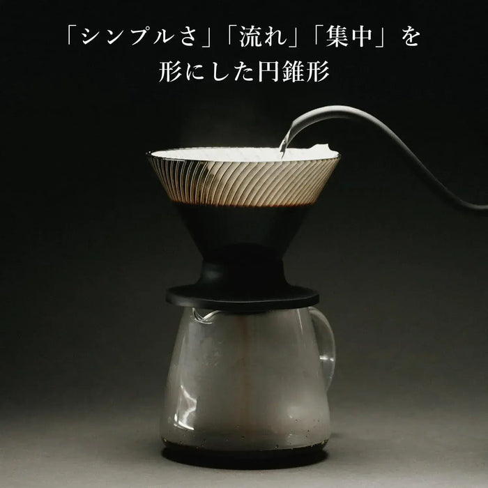 Hario V60 VDN01B Dripper NEO 1 to 2 Cup Tritan Black
