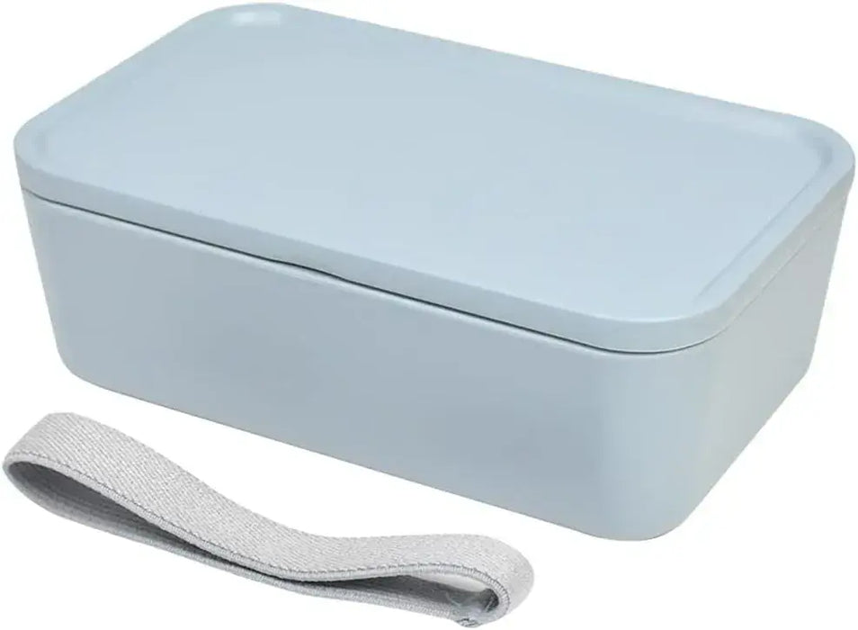 Ippinsha Bento Box 1-Tier Lunch Box San Ichi Maru - Sky Blue - 4536818424012