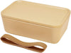 Ippinsha Bento Box 1-Tier Lunch Box San Ichi Maru - Soft Beige - 4536818424050