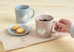 Ippinsha ChacoChaco Mug 10.1 fl oz Blue Durable Ceramic Cup