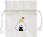 Ippinsha Gyutto Onigiri-san Lunch Cloth Bento Gift - Drawstring Bag - 4536818471832