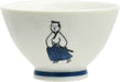 Ippinsha Kyu-JITSU Rice Bowl Samurai Design 4.1 x 2.4 Inches