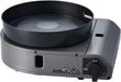 Iwatani Yakimaru Smokeless Cassette Gas Stove - Charcoal Metallic - 4901140898587