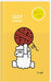 Kokuyo Jibun Notebook Days Monthly Daily Planner - Yellow B6 Slim - 4901480444277