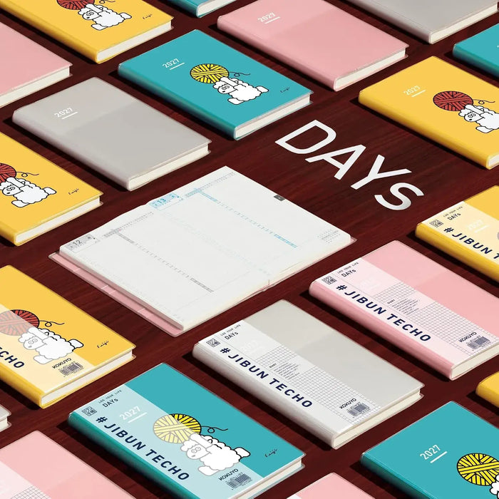 Kokuyo Jibun Notebook Days Monthly Daily Planner