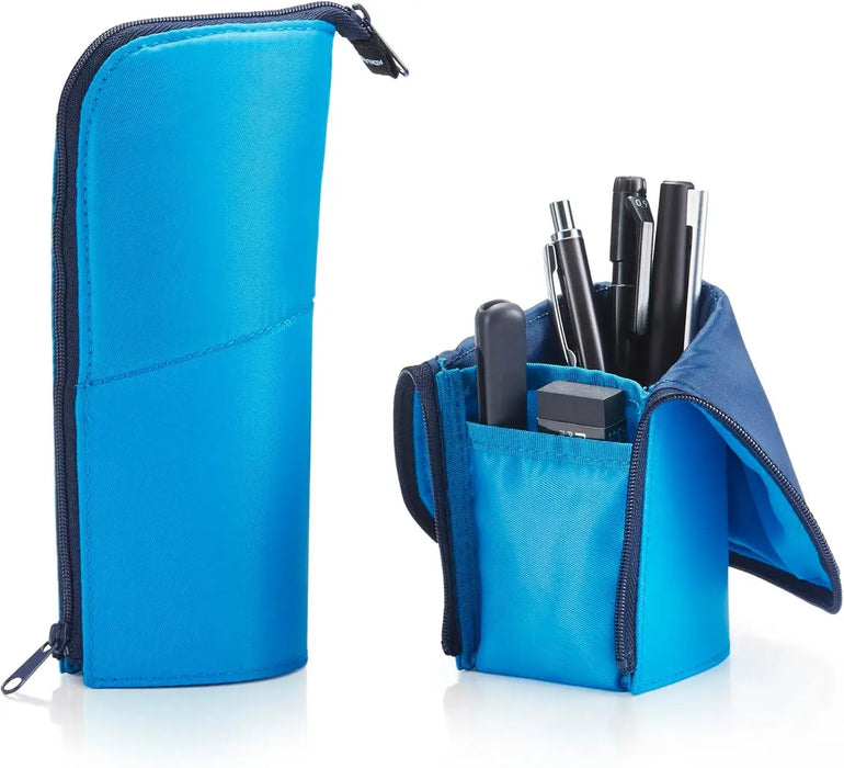 Kokuyo Neo Critz Slim Standing Pencil Case Pen Holder - Regular Size, Solid 4 - 4901480323343