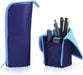 Kokuyo Neo Critz Slim Standing Pencil Case Pen Holder - Large Navy - 4901480323299
