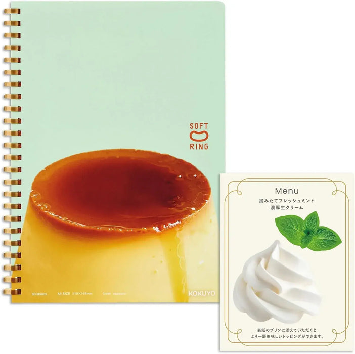 Kokuyo Soft Ring Notebook - Pudding - 4901480442921