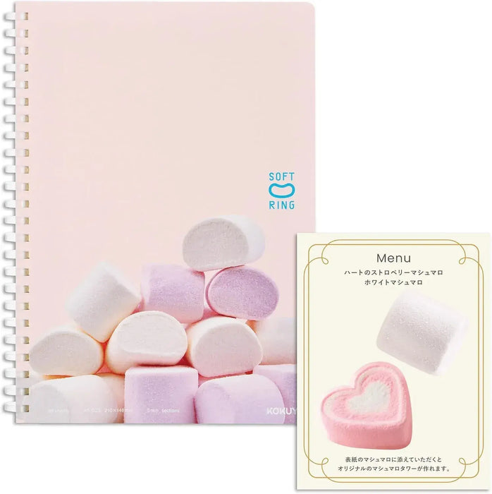 Kokuyo Soft Ring Notebook - Marshmallow - 4901480442938