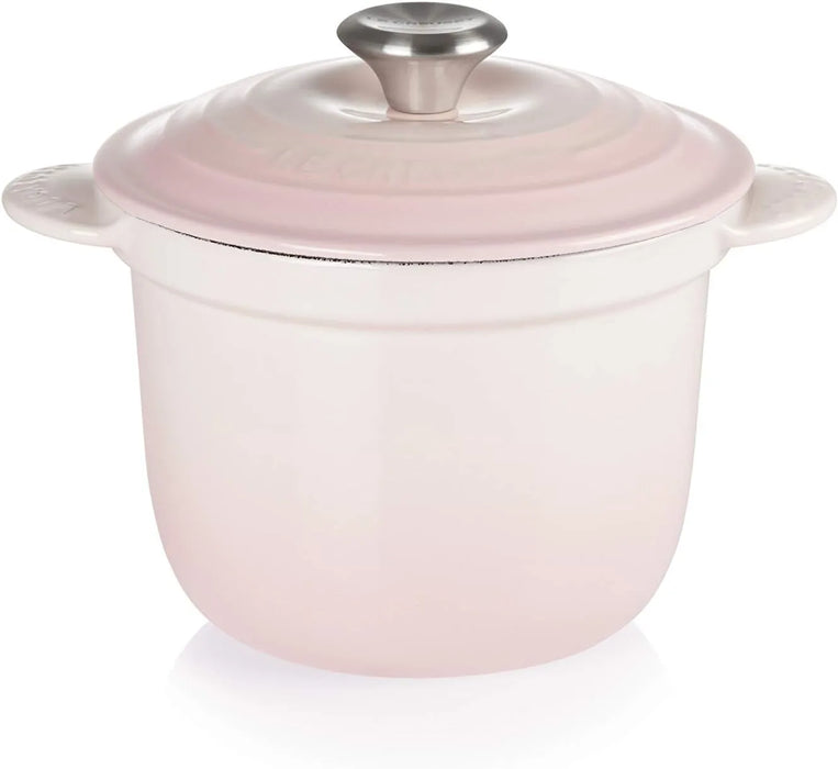 Le Creuset Cast Enameled Two-Handed Cocotte Pot 18 Cherry Red Oven Safe Le Creuset - Shell Pink 18cm
 - 0024147308393