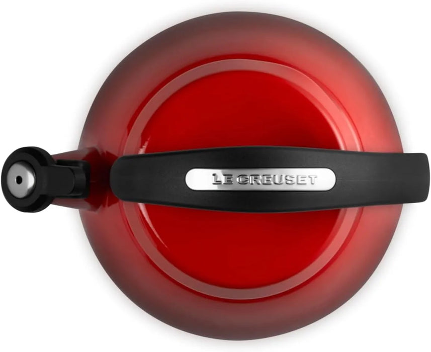 Le Creuset Crochet Kettle 0.7 Gallon Cherry Red Gas Induction Compatible Le Creuset